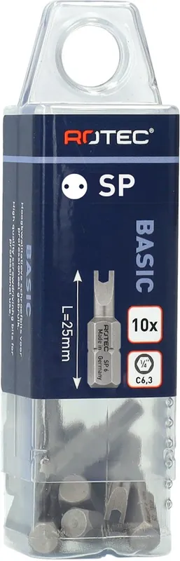 SCHROEFBIT BASIC, C6.3, SP 6X25