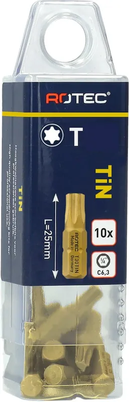 SCHROEFBIT TIN, C6.3, T 15X25