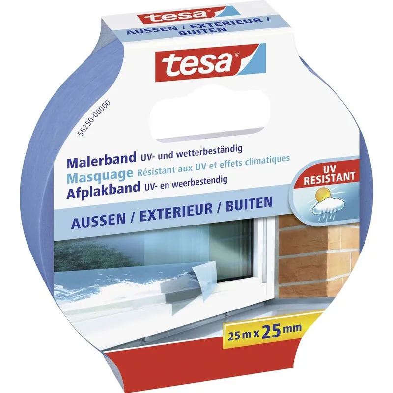 TESA® AFPLAKBAND WASHI OUTDOOR 25M X 25MM