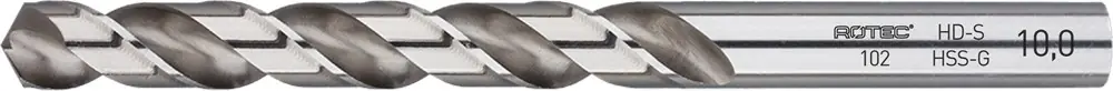 SPIRAALBORENSET '102', DIN 338, TYPE HD-S, 19-DLG ø1-10 ABS
