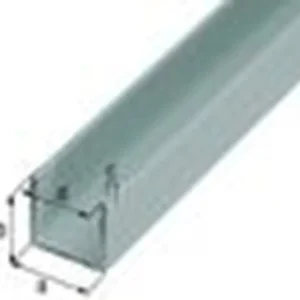 U PROFIEL ALUMINIUM ZILVER 22X15X15X1,5/ 1METER
