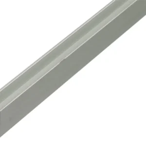 H PROFIEL ALUMINIIUM ZILVER 22X30X1,5 1 METER