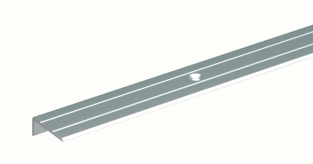TRAPKANT,ALU ZIL,ELOX 25X10X1,5/2