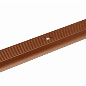 BESCHERMPROFIEL VOOR TRAPPEN ALUMINIUM BRONS 1METER