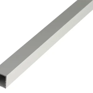 ALUMINIUM VIERKANTE BUIS ZILVER 10 X 10 X 1 1METER