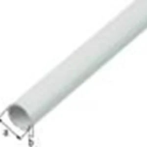 RONDE BUIS PVC WIT 12X1 1METER