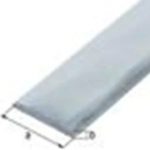 PLATTE STANG RVS 20X2 1METER