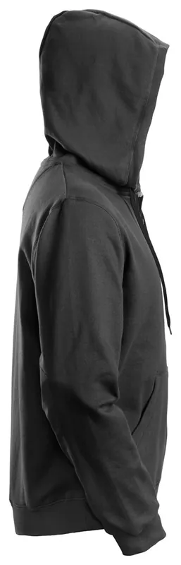 CLASSIC ZIP HOODIE, ZWART (0400), L