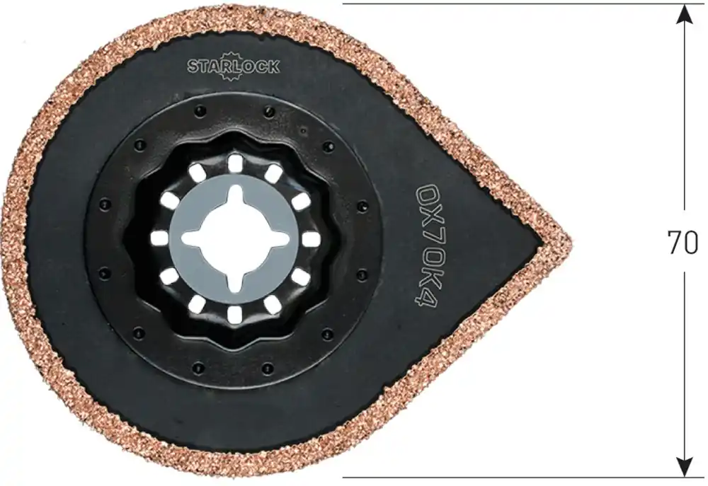 OX 70K4 STARLOCK LIJMVERWIJDERAAR HM-RIFF ø70