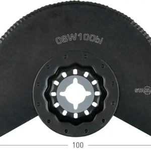 OSW 100BI STARLOCK SEGMENTZAAGBLAD GEKARTELD ø100