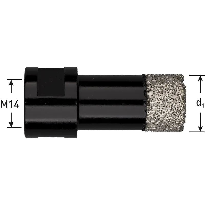 DIAMANTBOORKROON M14-OPNAME, ø10X35