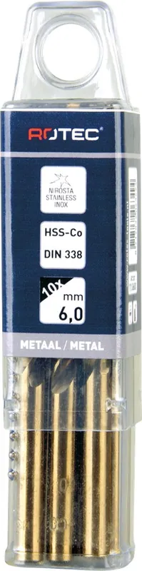 HSS-E SPIRAALBOOR, DIN 338, TYPE N, ø7,0
