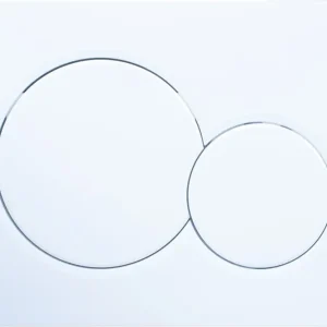 GEBERIT SIGMA-01 DRUKPLAAT WIT