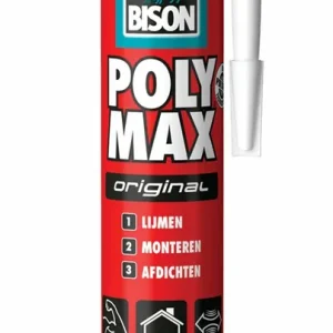 BISON POLY MAX® ORIGINAL WIT KOKER 425 G NL