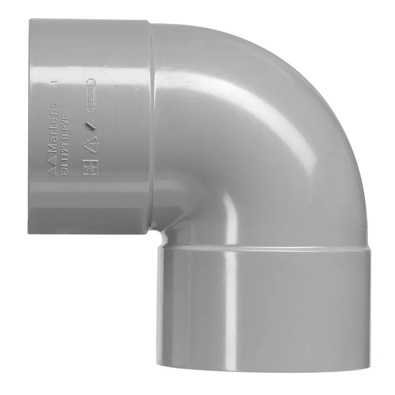 BOCHT PVC 2X LIJMMOF Ø 32MM 90º