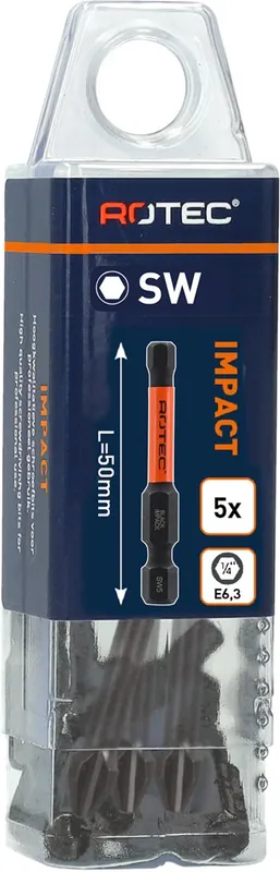 IMPACT SCHROEFBIT SW 4, L=50, E6.3, BASIC