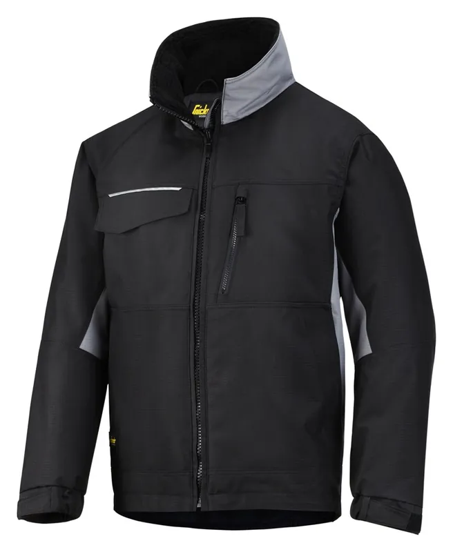 WINTER JACK, RIP-STOP, ZWART-DONKER GRIJS XL MET GRATIS HOODIE