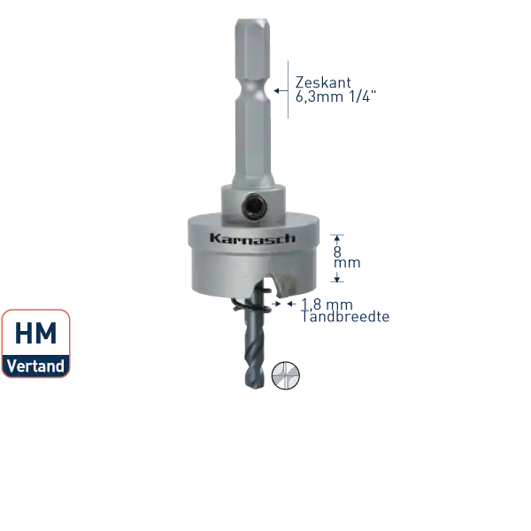 KARNASCH HM-GATZAAG EXTRA EASY-CUT 3/201025 32,0MM (COMPL.)