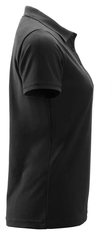 DAMES POLO SHIRT, ZWART (0400), M