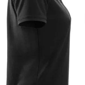 DAMES POLO SHIRT, ZWART (0400), L