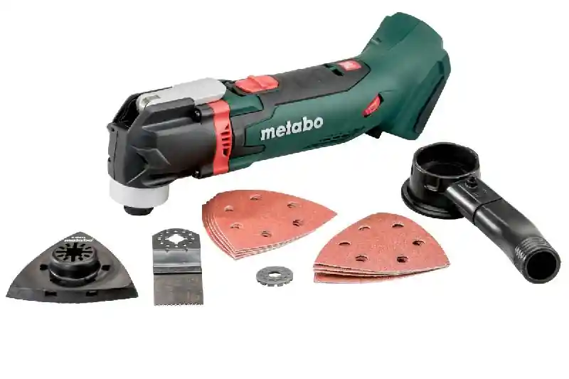 METABO ACCU MULTITOOL MT 18 BODY IN METALOC KOFFER + TOEBEHORENSET
