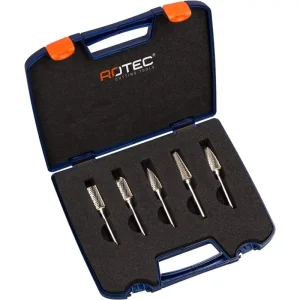 STIFTFREZENSET, 5-DLG, Z7 (STEEL), A,C,F,G EN L / ø9,6