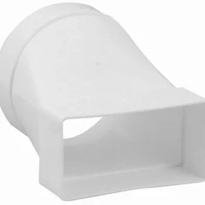OVERGANGSSTUK RECHT ø100MM-110X54MM