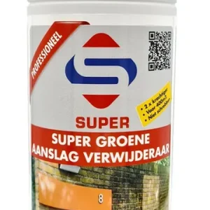 SUPERCLEANERS GROENE AANSLAG VERWIJDERAAR - 1 LITER