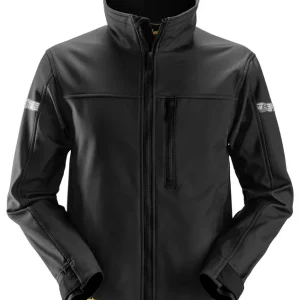 ALLROUNDWORK, SOFTSHELL JACK, ZWART - ZWART (0404), M