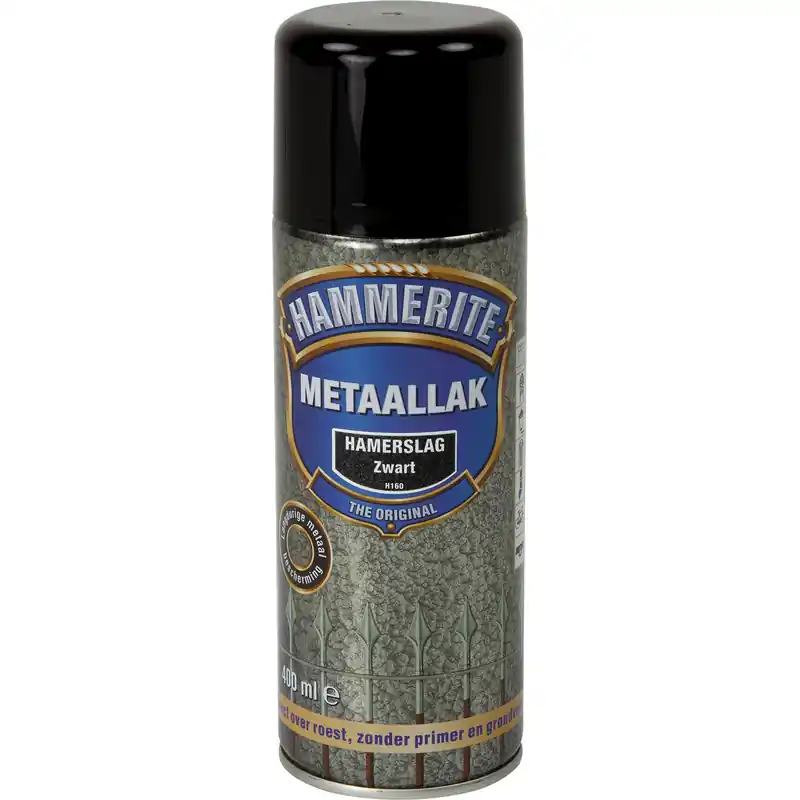 HAMMERITE HAMERSLAG ZWART 400ML
