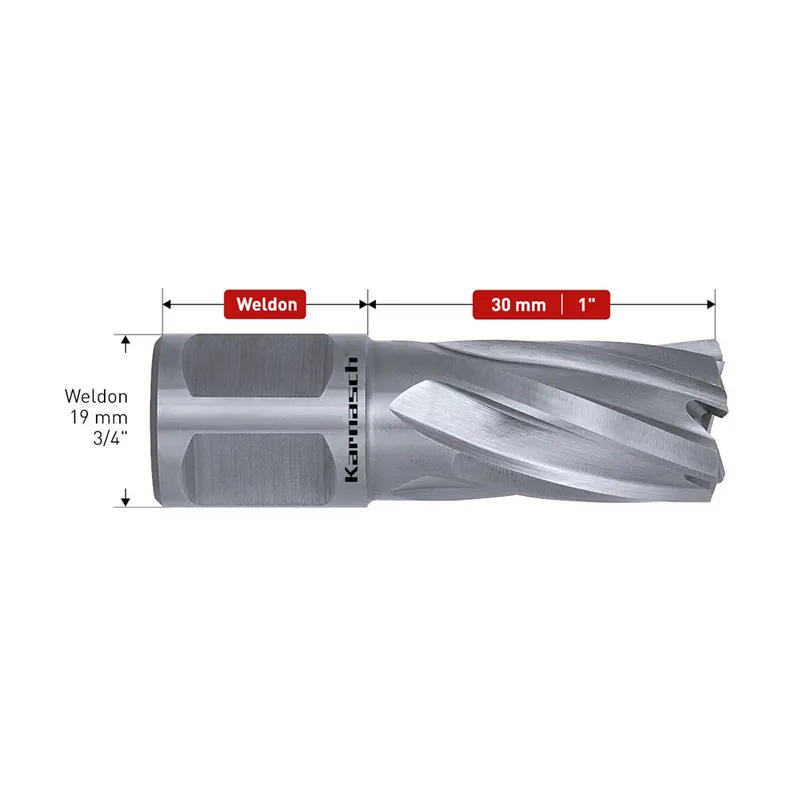 KARNASCH HSSXE KERNBOOR SILVER-LINE30 RAIL 29,0 MM