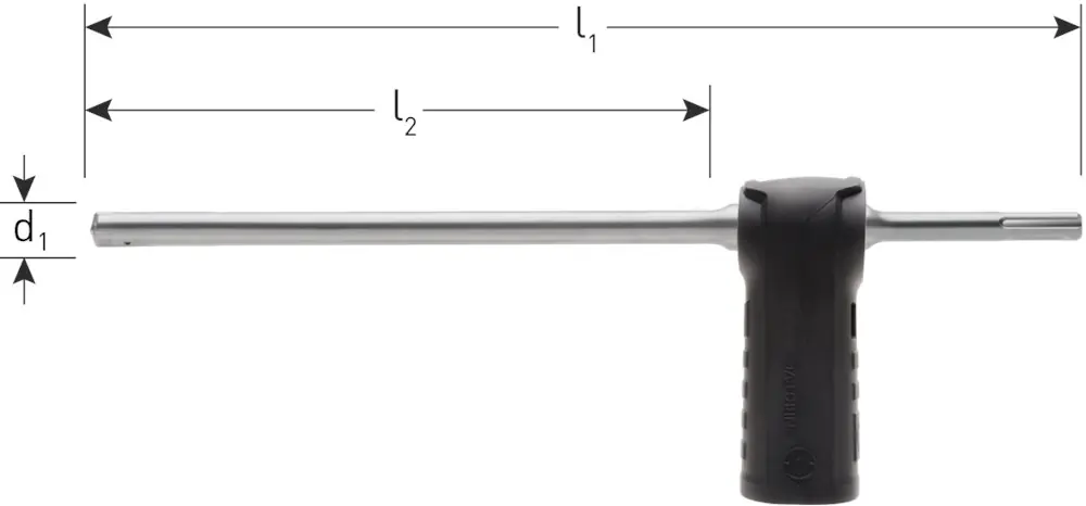 STOFAFZUIGBOOR, SDS-PLUS, V-BREAKER DUST, ø12X200/325