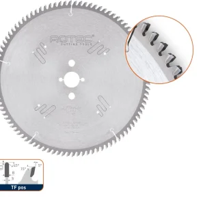 HM ZAAGBLAD VOOR NF-METALEN, ø250X3,2X40, Z=60, TF POS