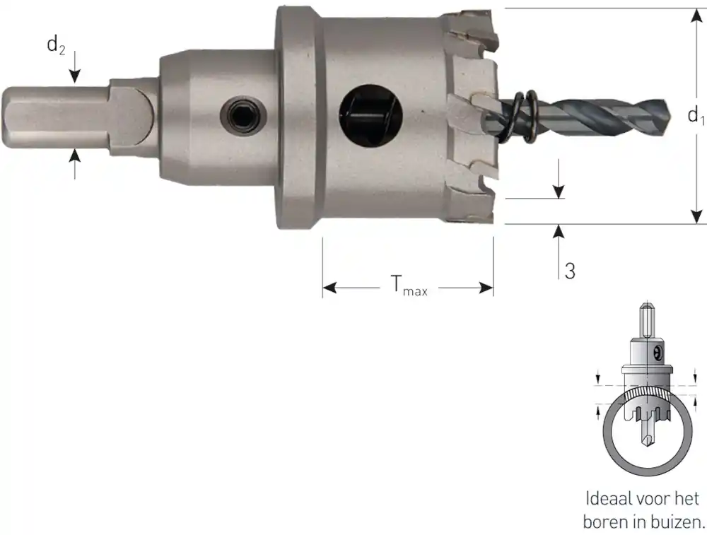 HM GATFREES 'EASY', TMAX=26, ø29,0
