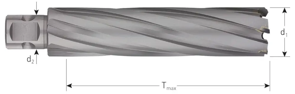 HM KERNBOOR HARD-LINE, UNIVERSEEL 19, ø56X110