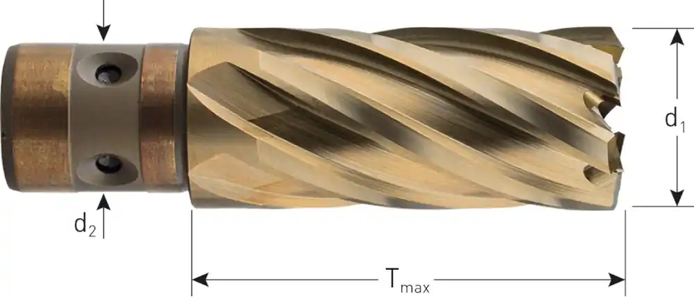 HSS-XE KERNBOOR GOLD-LINE, QUICKIN 18, ø19X40