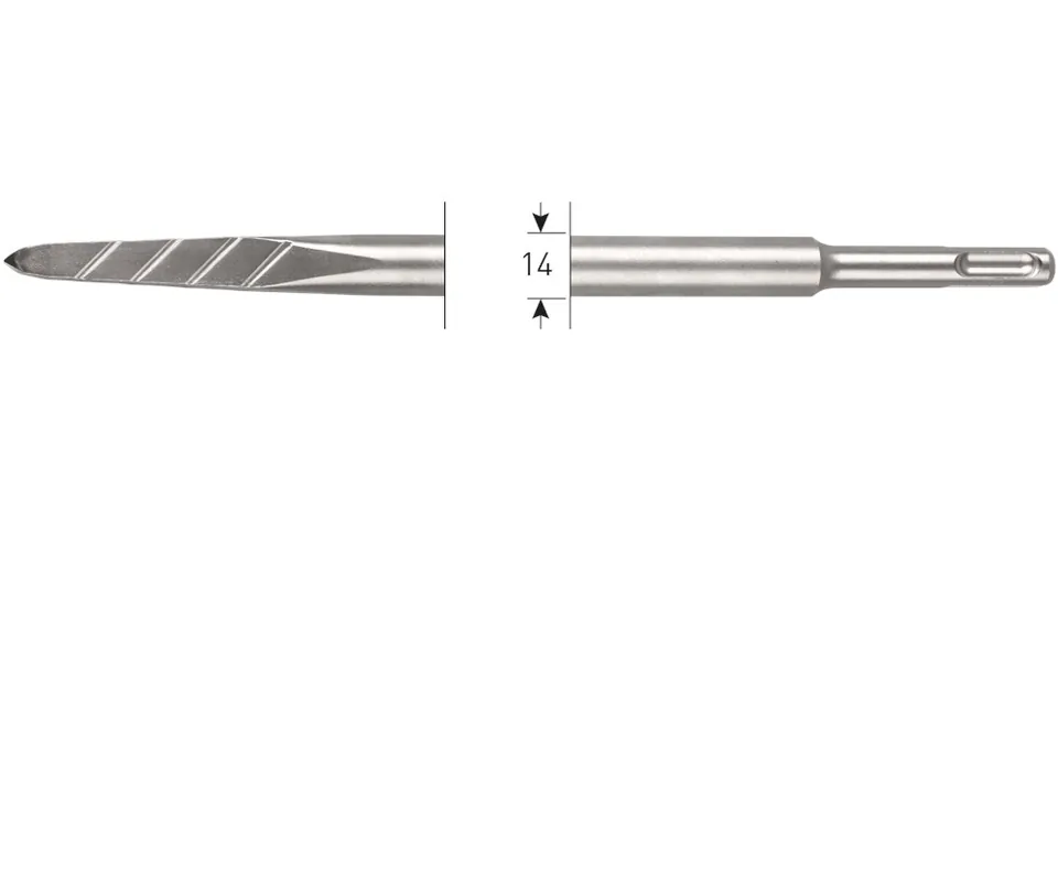 SDS-PLUS PUNTBEITEL, V-BREAKER, 250 MM