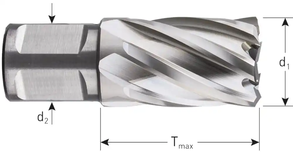 HSS KERNBOOR SILVER-LINE, WELDON 19, ø15X30