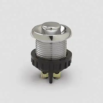 INBOUW BELBOUTON ROND VERNIKKELD CH