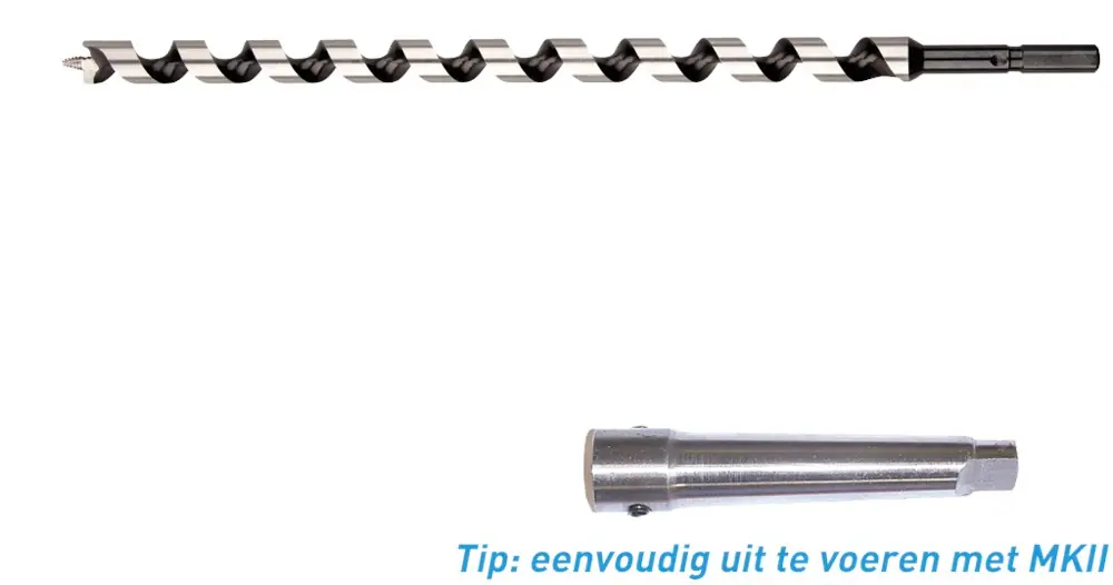 SLANGENBORENSET '241', 5-DLG, ø14-20 X 460 + VERZ.FREES ø65
