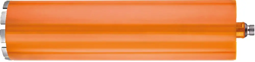 DIAMANTBOOR, ORANJE, DROOG, 1/2", 3 SEGM., ø42X400