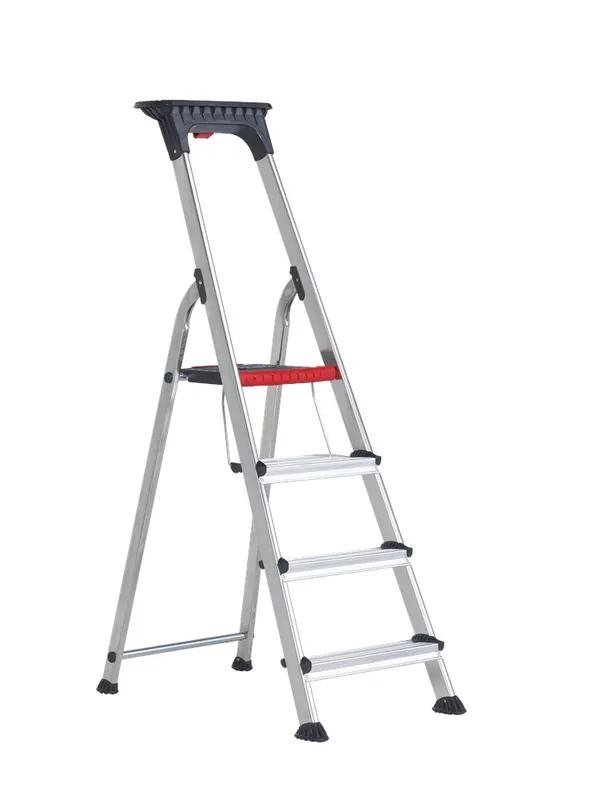 DOUBLE DECKER HUISHOUDTRAP 4-TREEDS INCL. PLATEAU