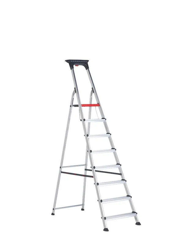 DOUBLE DECKER HUISHOUDTRAP 8-TREEDS INCL. PLATEAU