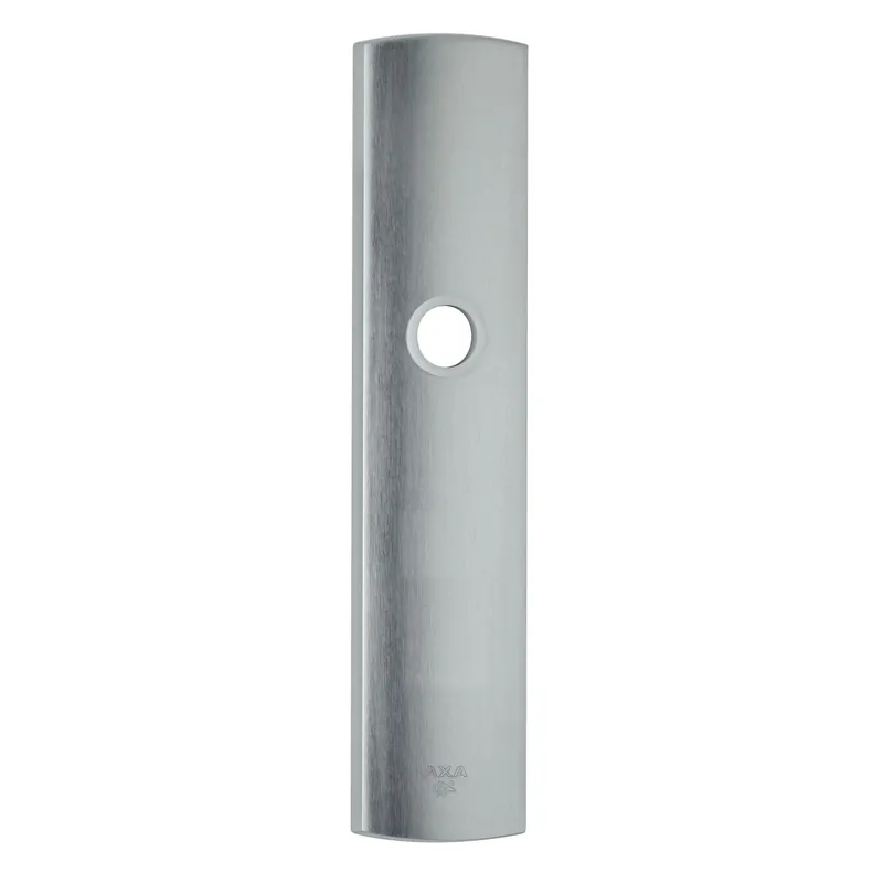 VEILIGHEIDSSCHILD CURVE BUITEN KRUKGAT-BLIND/242X52X13/ALU. GESL. F1/S