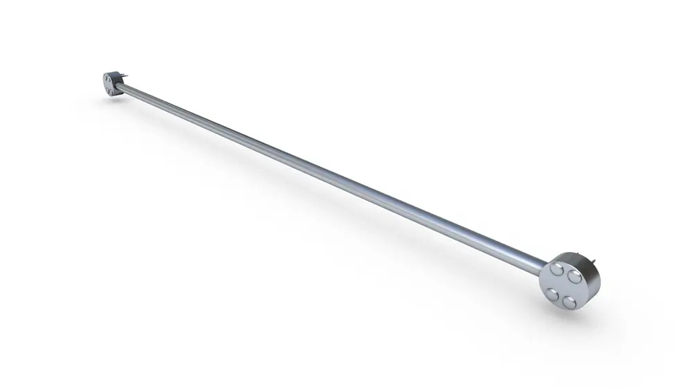 SECUBAR TWIST RVS SET OP DE DAG 99CM