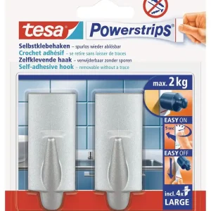 TESA POWERSTRIPS® LARGE TREND CHROOM