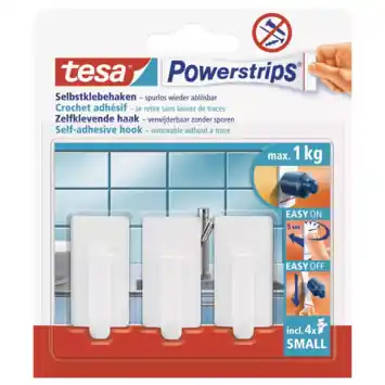 TESA POWERSTRIPS® SMALL CLASSIC WIT