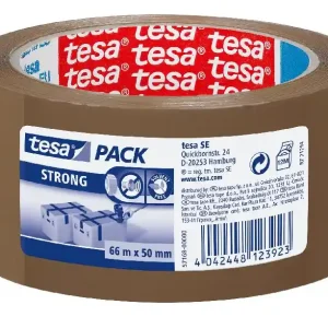 TESA VERPAKKINGSTAPE STRONG 66MTR 50MM BRUIN