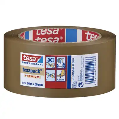 1064744 - 4124 PACK PVC BROWN 66M X50MM