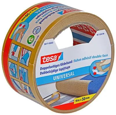 1054494 - TESA TAPIJTTAPE UNIVERSAL 10M X 50MM